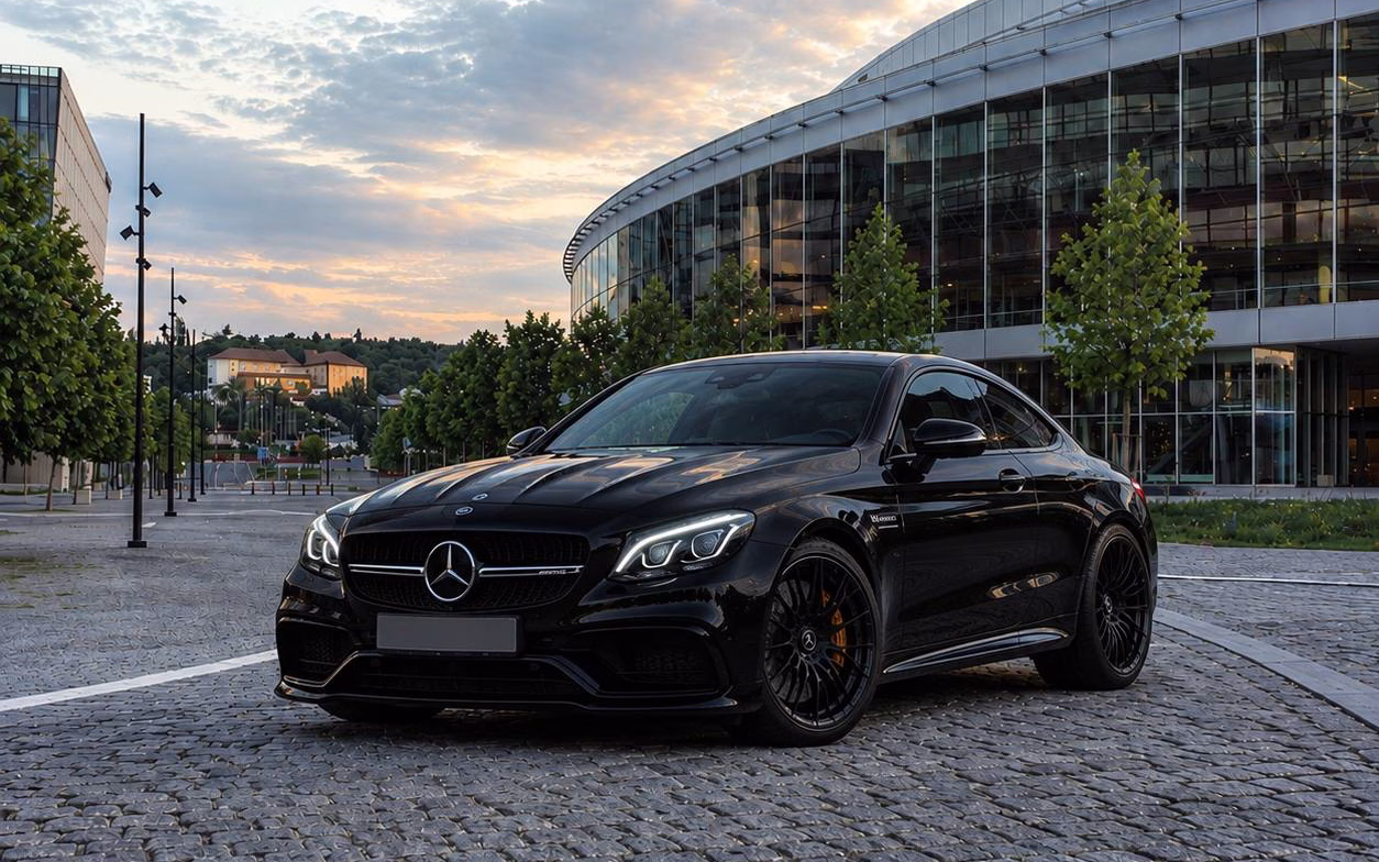 Mercedes-AMG C63 Coupé rental in Prague — Masons